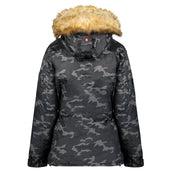 Parka De Mujer Bellaciao Camuflaje Negro