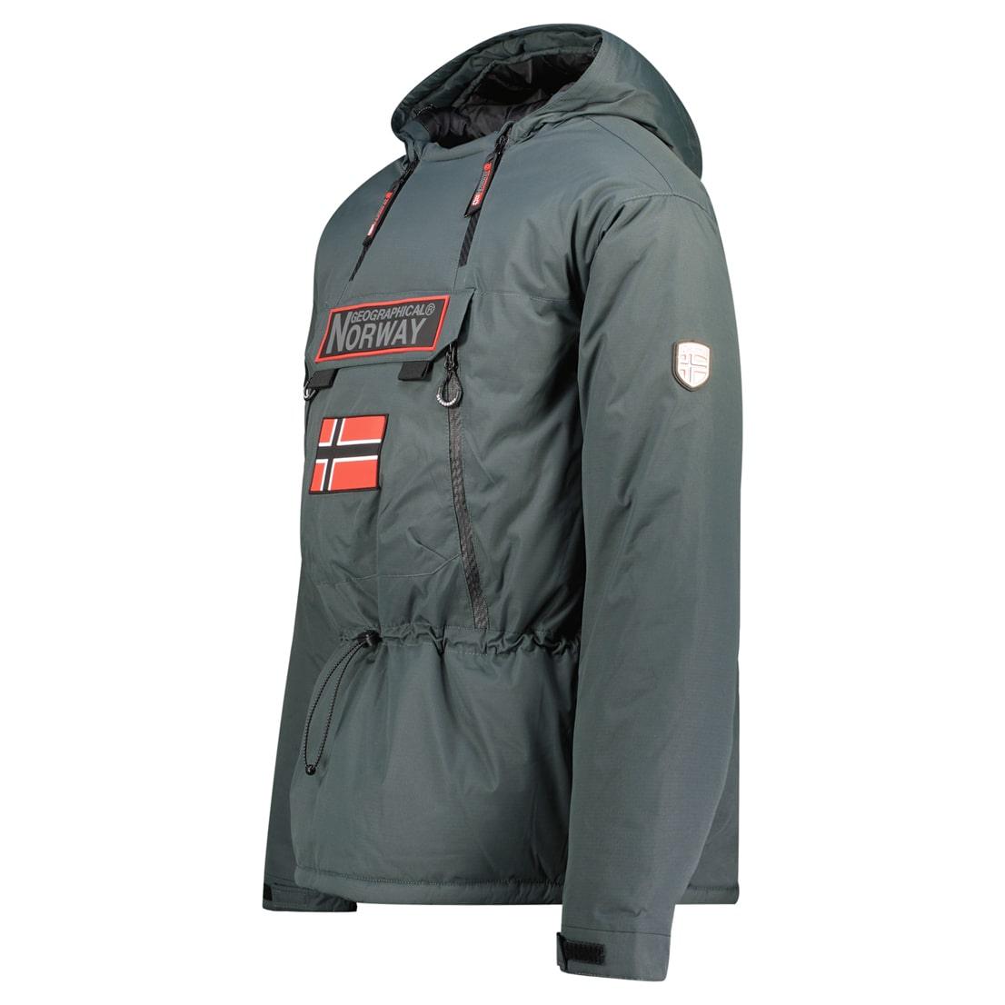 Parka Hombre Benyamine Gris Oscuro