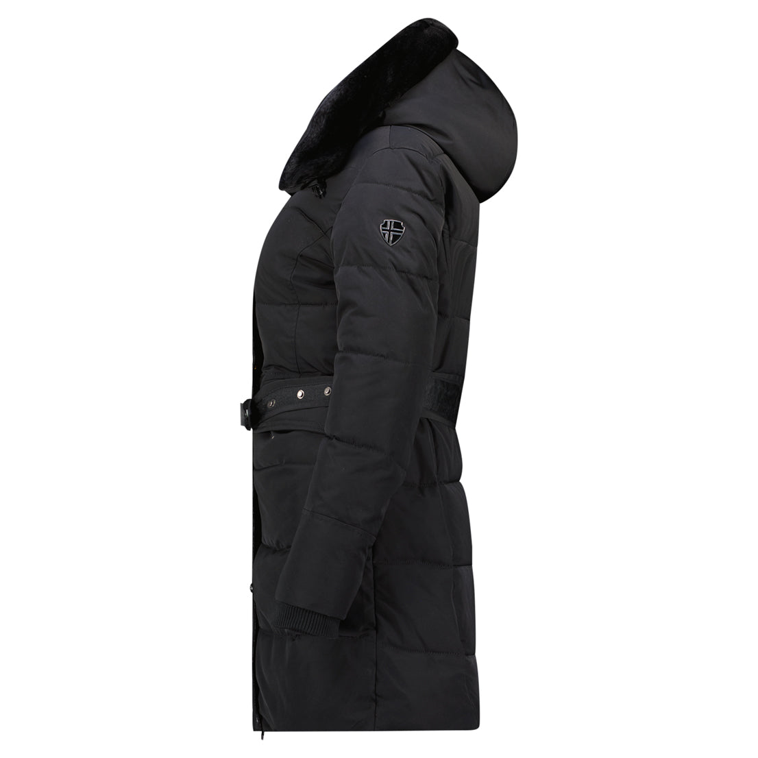 Parka De Mujer Bettino Negro