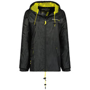 Parka Cortavientos De Mujer Boat Negro