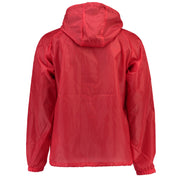 Parka Cortavientos Hombre Boat Rojo
