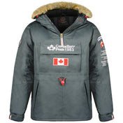 Parka De Hombre Bonopeak Gris Oscuro