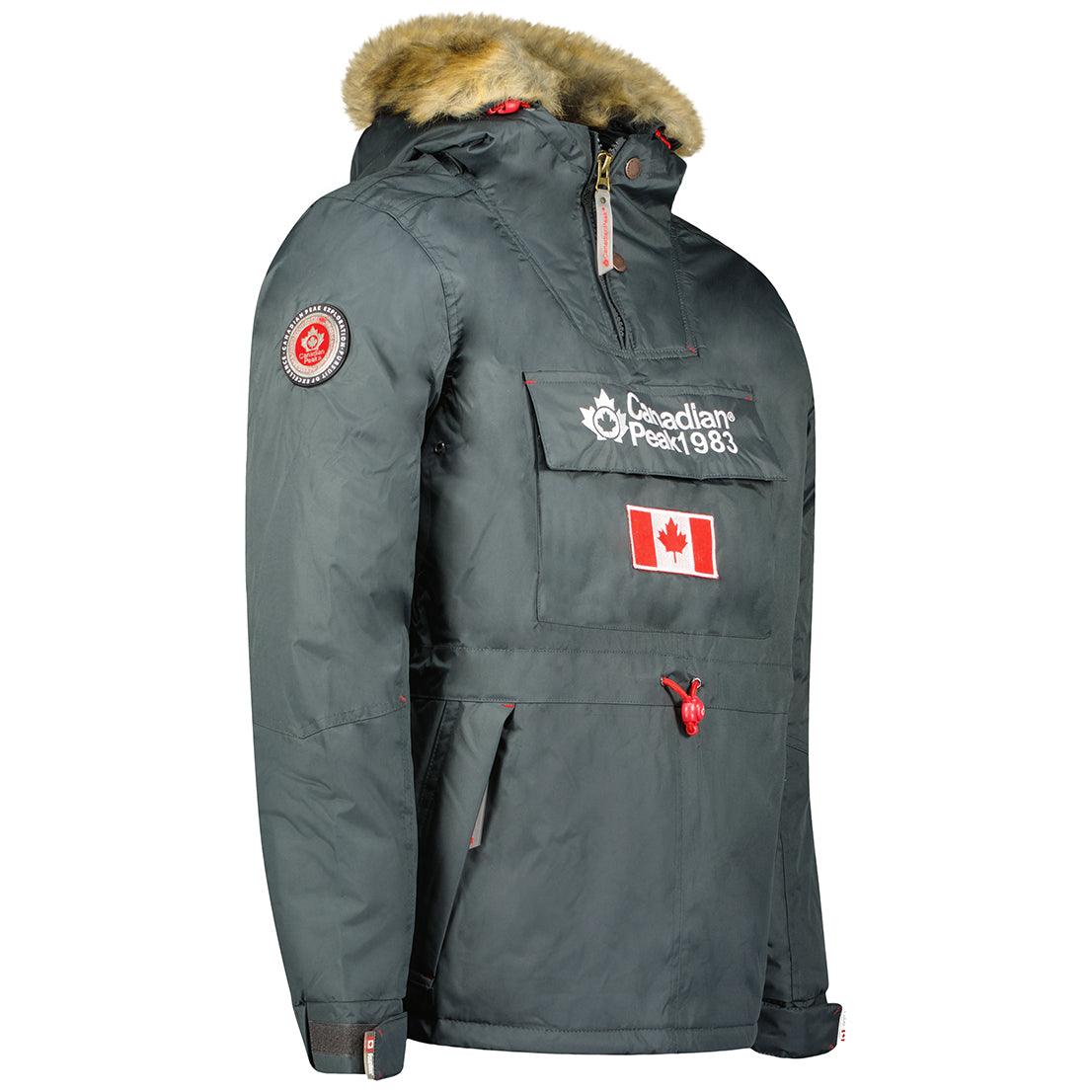 Parka De Hombre Bonopeak Gris Oscuro