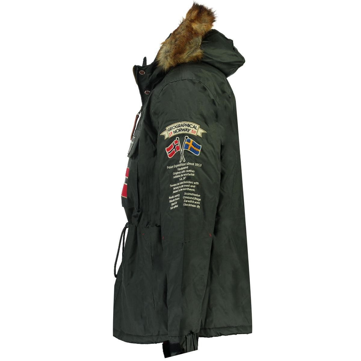Parka Hombre Boomerang Gris Oscuro