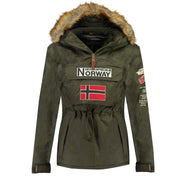 Parka Hombre Boomerang Kaki Militar