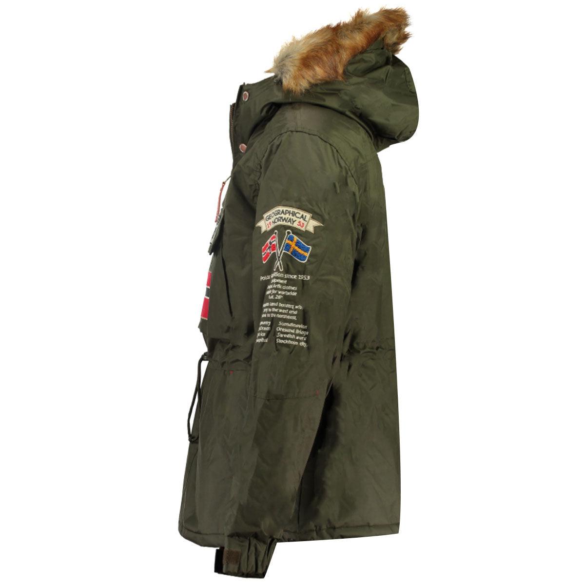Parka De Niño Boomerang Caqui