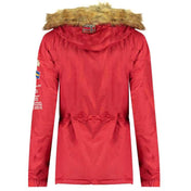 Parka De Mujer Boomera Rojo
