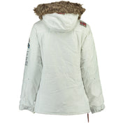 Parka De Mujer Boomera Blanco