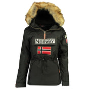 Parka De Mujer Boomera Negro