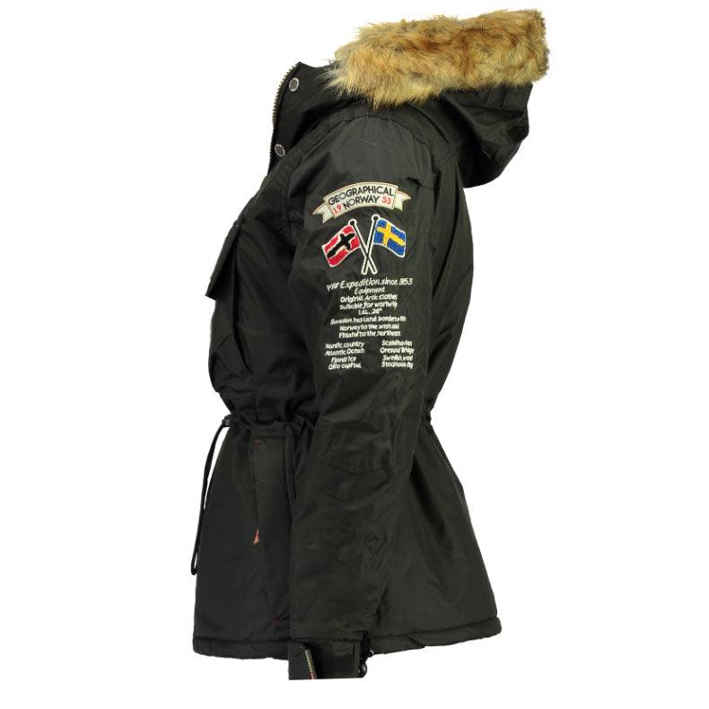 Parka De Niña Boomera Negro