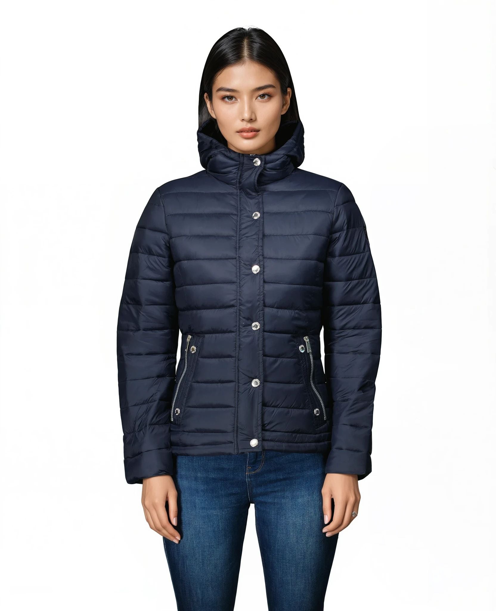 Parka De Mujer Bubulle Azul Marino