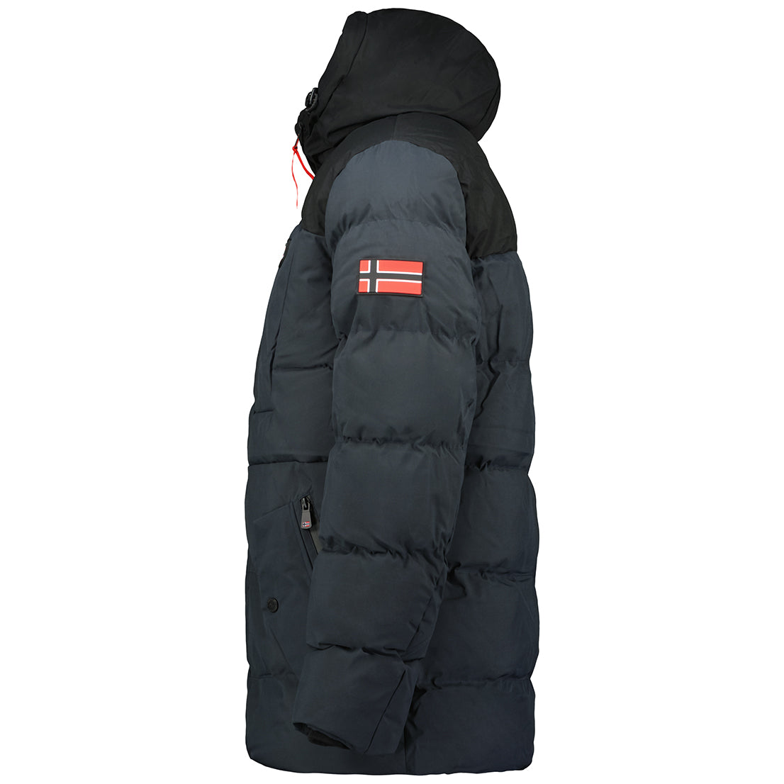 Parka De Hombre Cachot Azul Marino / Negro