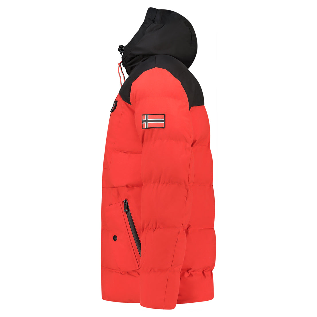 Parka De Hombre Cachot Rojo / Negro