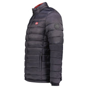 Parka De Hombre California Reversible Negro / Marrón