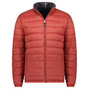Parka De Hombre California Reversible Negro / Marrón