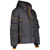 Parka Hombre Calix Negro / Rojo