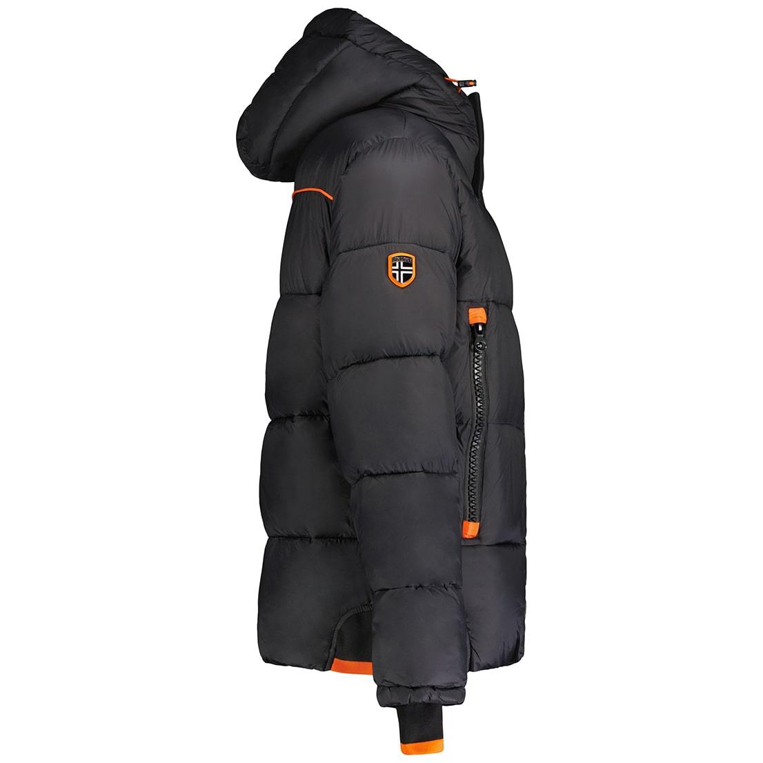 Parka Hombre Calix Negro / Rojo