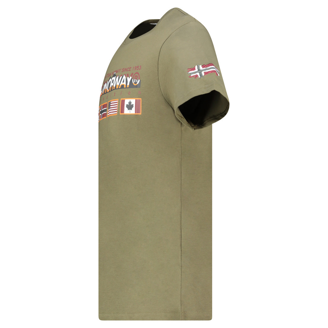 Camiseta Hombre Jopeako Caqui