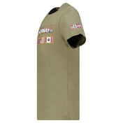 Camiseta Hombre Jopeako Caqui