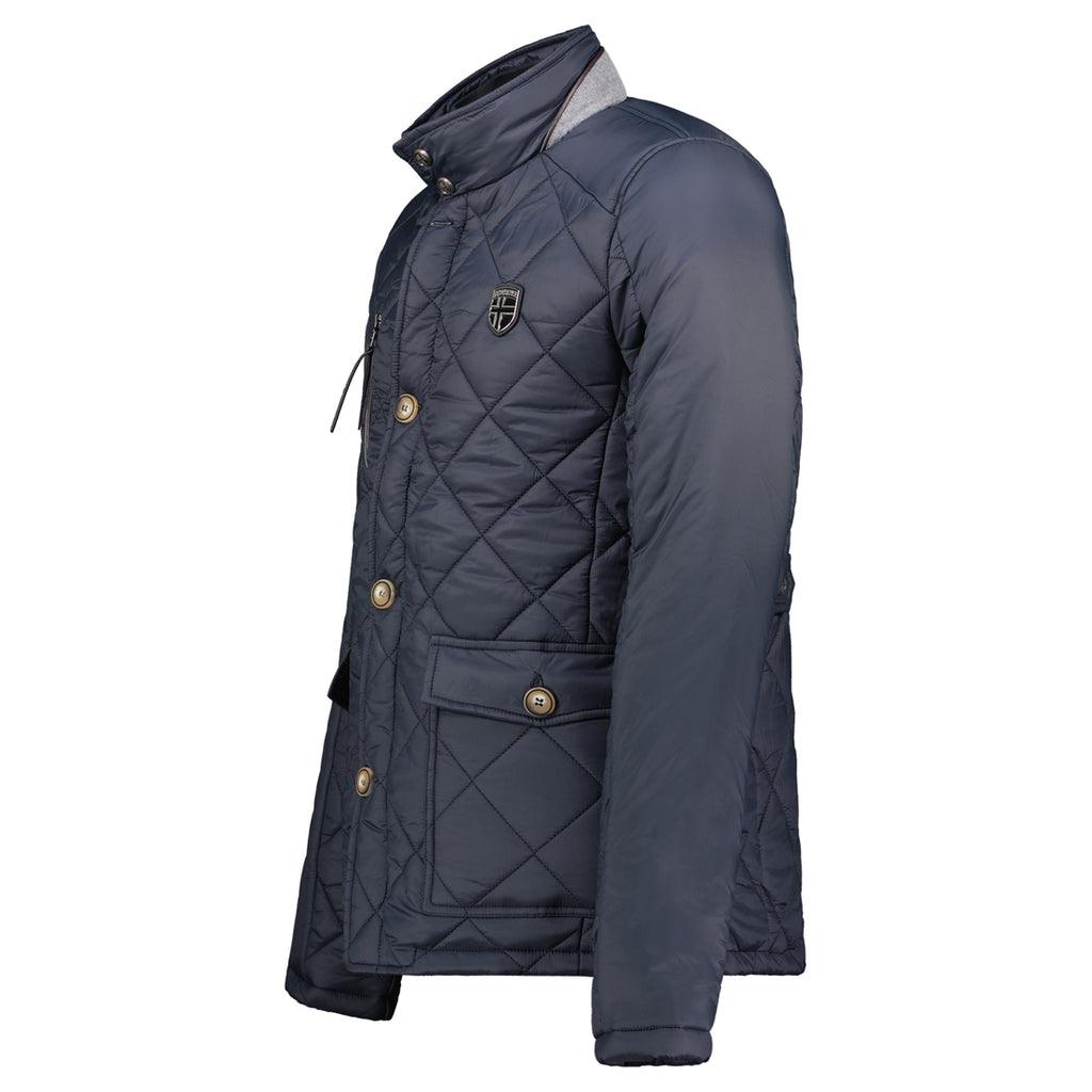 Parka De Hombre Cargue Negro