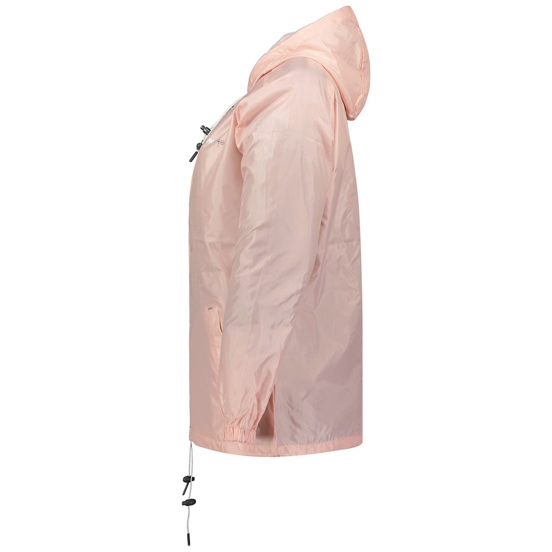 Parka Cortavientos De Mujer Boat Rosa Viejo