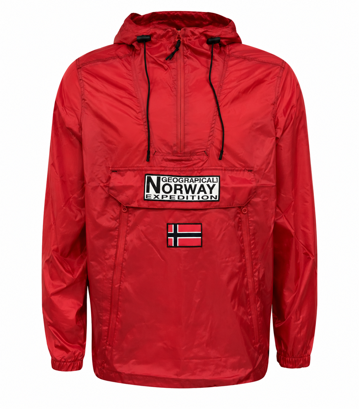 Parka De Mujer Cortavientos Downcity Rojo