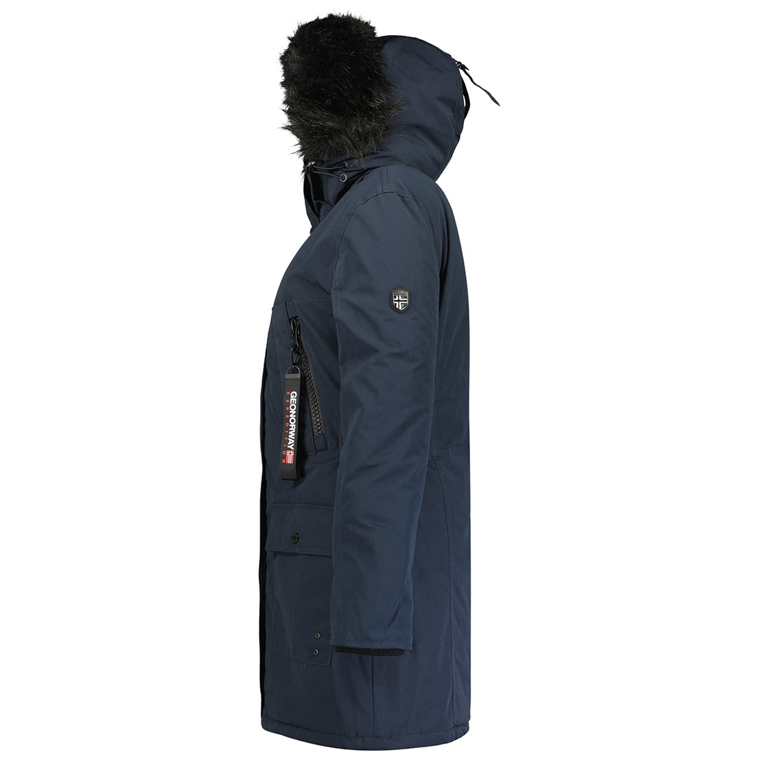 Parka Da Donna Geographical Norway Charlize Lady – Cappuccio, Interno Morbido, Caldo E Confortevole Per Tutte Le Stagioni