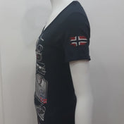 Camiseta De Mujer Jandina Ss 100 Azul Marino