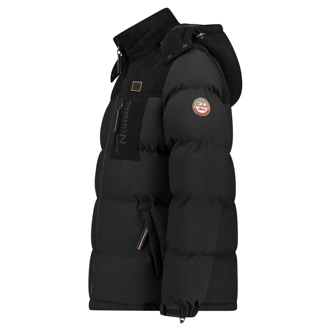 Parka De Hombre Dupalo Negro