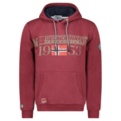 Sudadera De Hombre Fastlife Burdeos