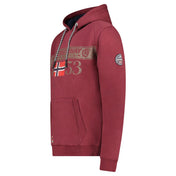 Sudadera De Hombre Fastlife Burdeos