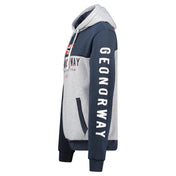 Sudadera De Hombre Ferato Contrast Gris Melange