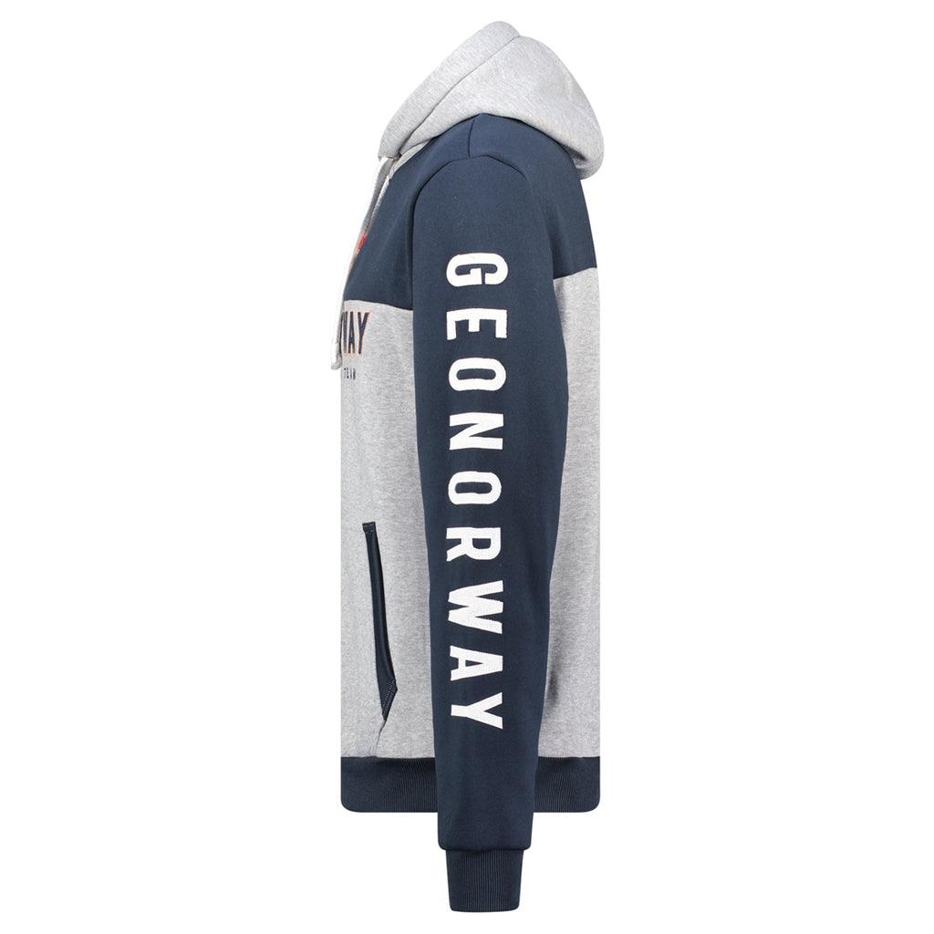 Sudadera De Hombre Ferato Contrast Gris Melange
