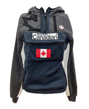 Sudadera De Hombre Fitakeak Gris Oscuro / Azul Marino