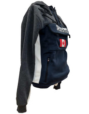 Sudadera De Hombre Fitakeak Gris Oscuro / Azul Marino