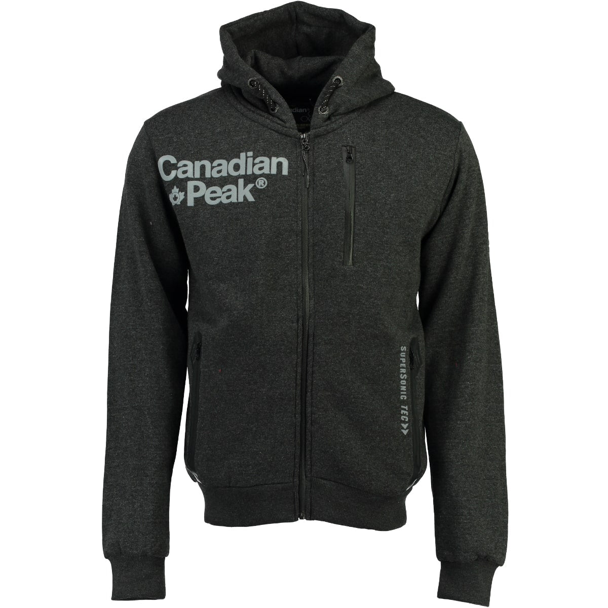 Sudadera De Hombre Followpeak Gris Oscuro