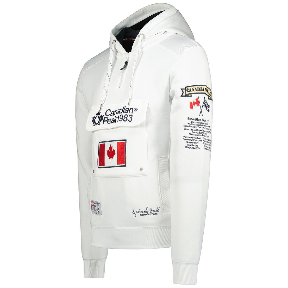Sudadera De Hombre Galapagos Blanco.