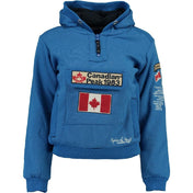 Sudadera De Hombre Galapagos Azul Eléctrico