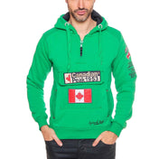 Sudadera De Hombre Galapagos Verde Llamativo