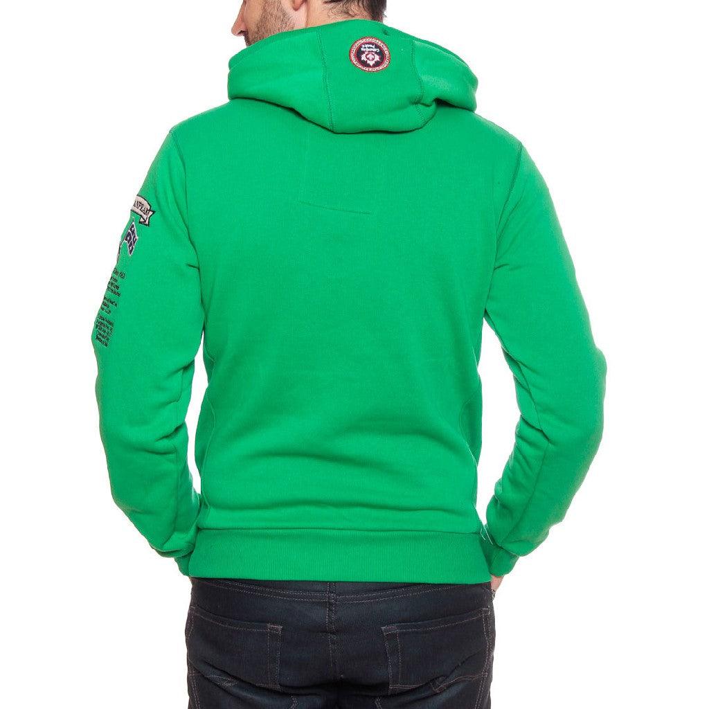 Sudadera De Hombre Galapagos Verde Llamativo