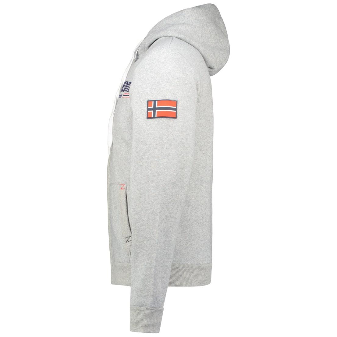 Sudadera Hombre Gasille Gris Claro