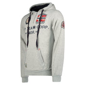 Sudadera De Hombre Goptaine Gris Claro