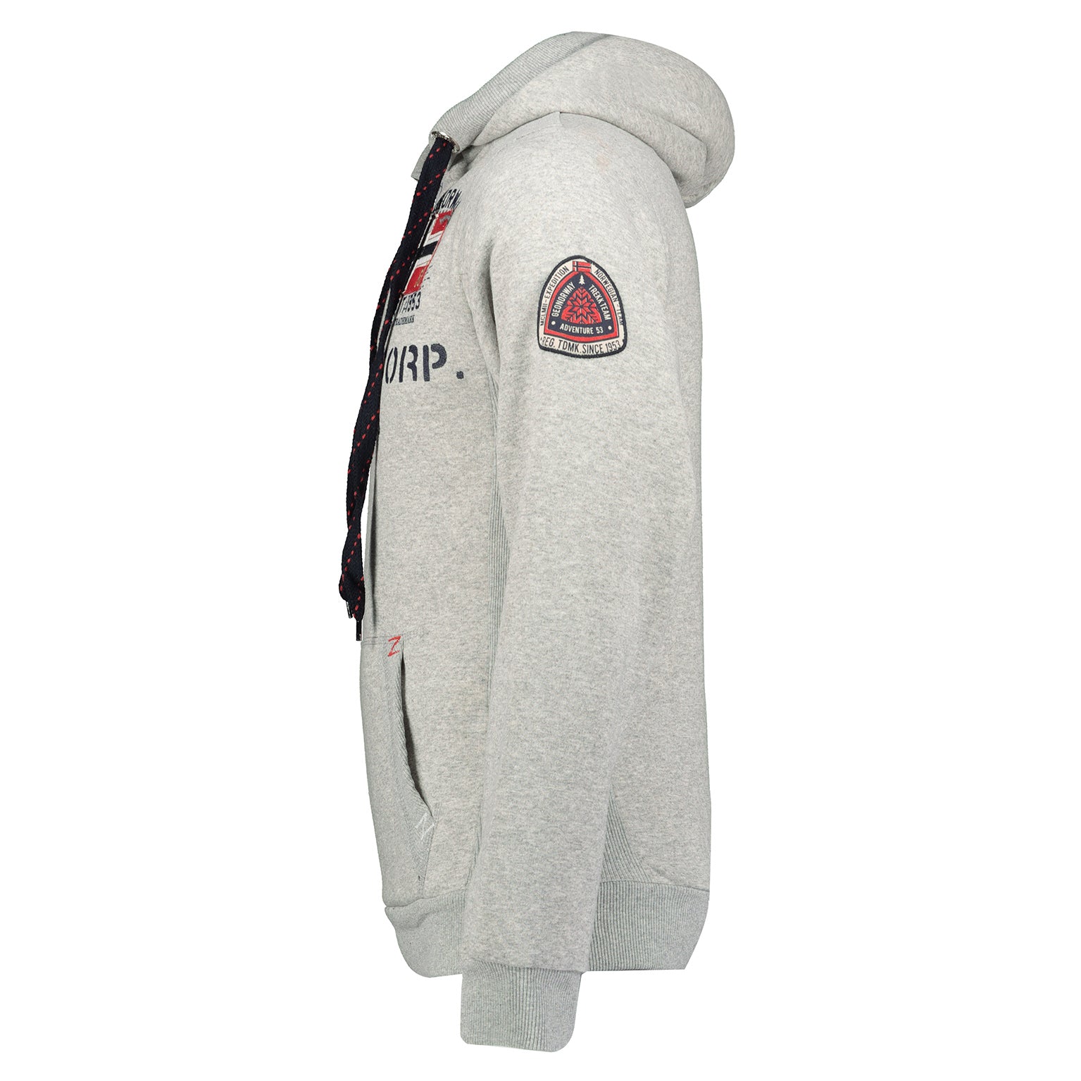 Sudadera De Hombre Goptaine Gris Claro