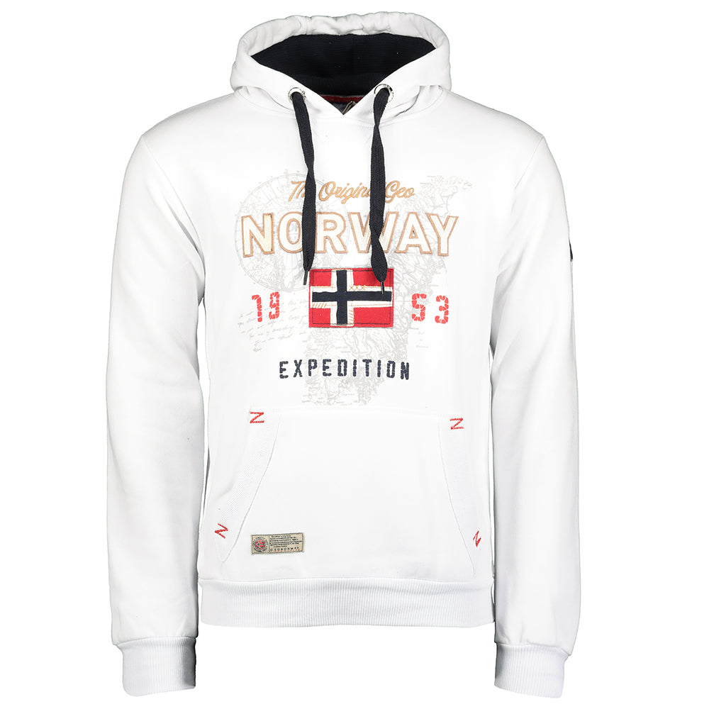 Sudadera Hombre Guitre Blanco.