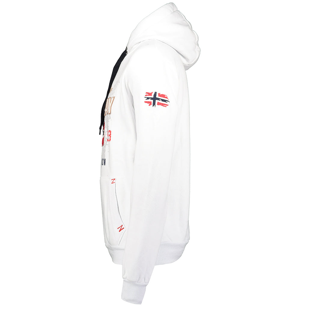 Sudadera Hombre Guitre Blanco.