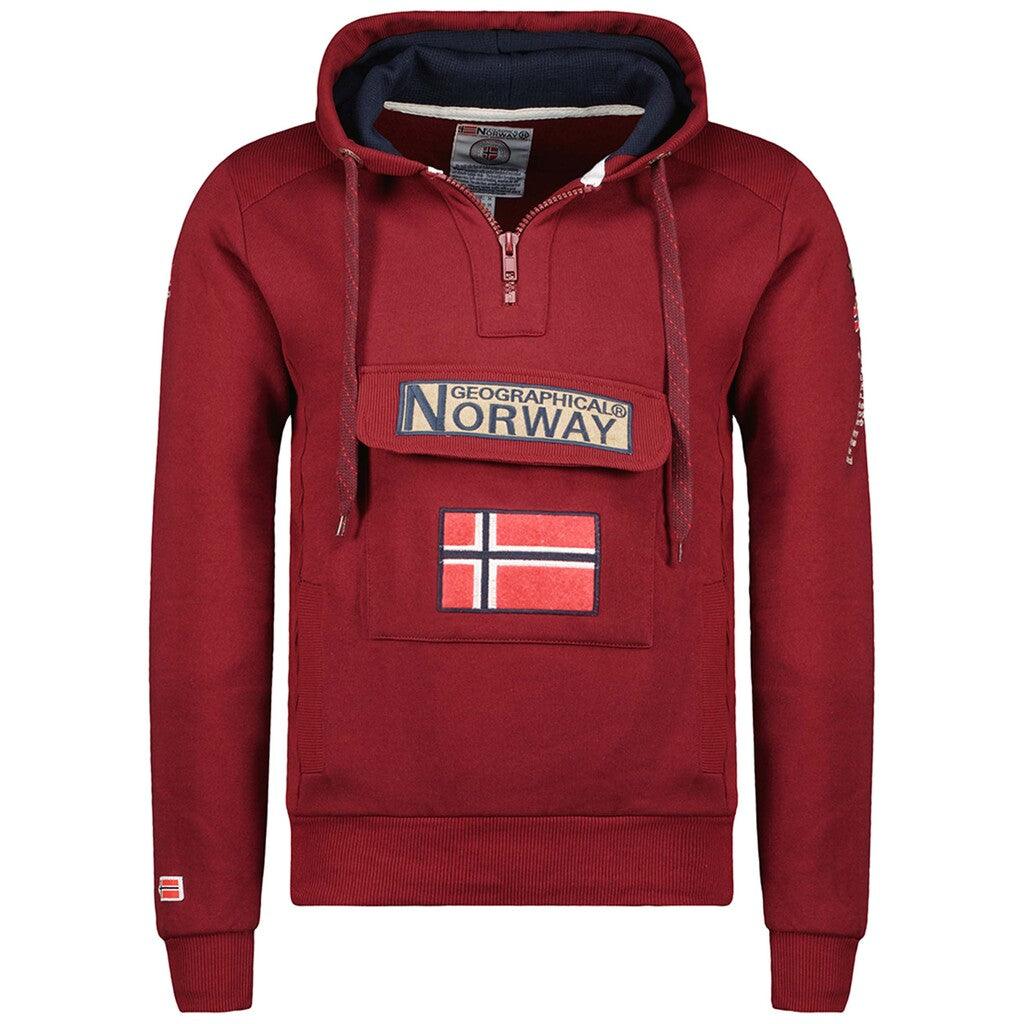 Sudadera Hombre Gymclass Burdeos