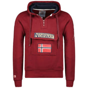 Sudadera De Hombre Gymclass Burdeos