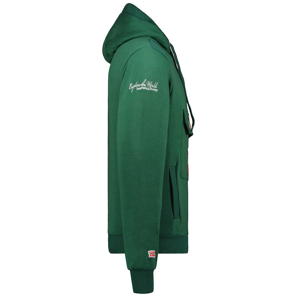 Sudadera Hombre Gymclass Verde Oscuro