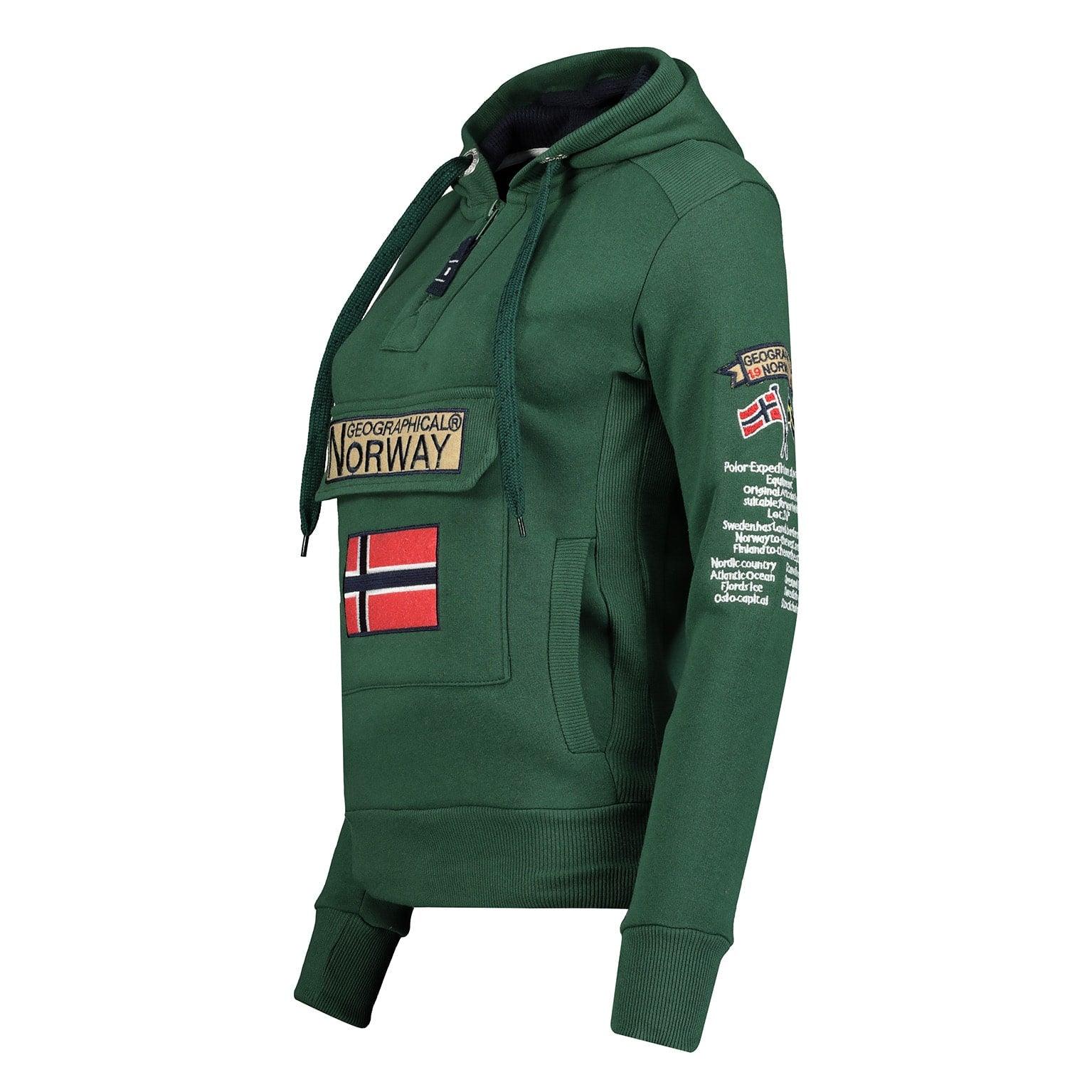 Sudadera Mujer Gymclass Verde Oscuro