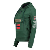 Sudadera Mujer Gymclass Verde Oscuro